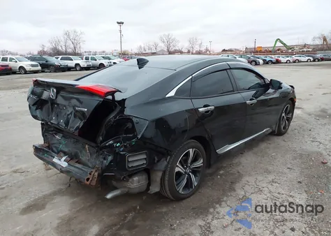 2016 Honda Civic Touring из США, поврежденный, VIN 2HGFC1F9XGH104502